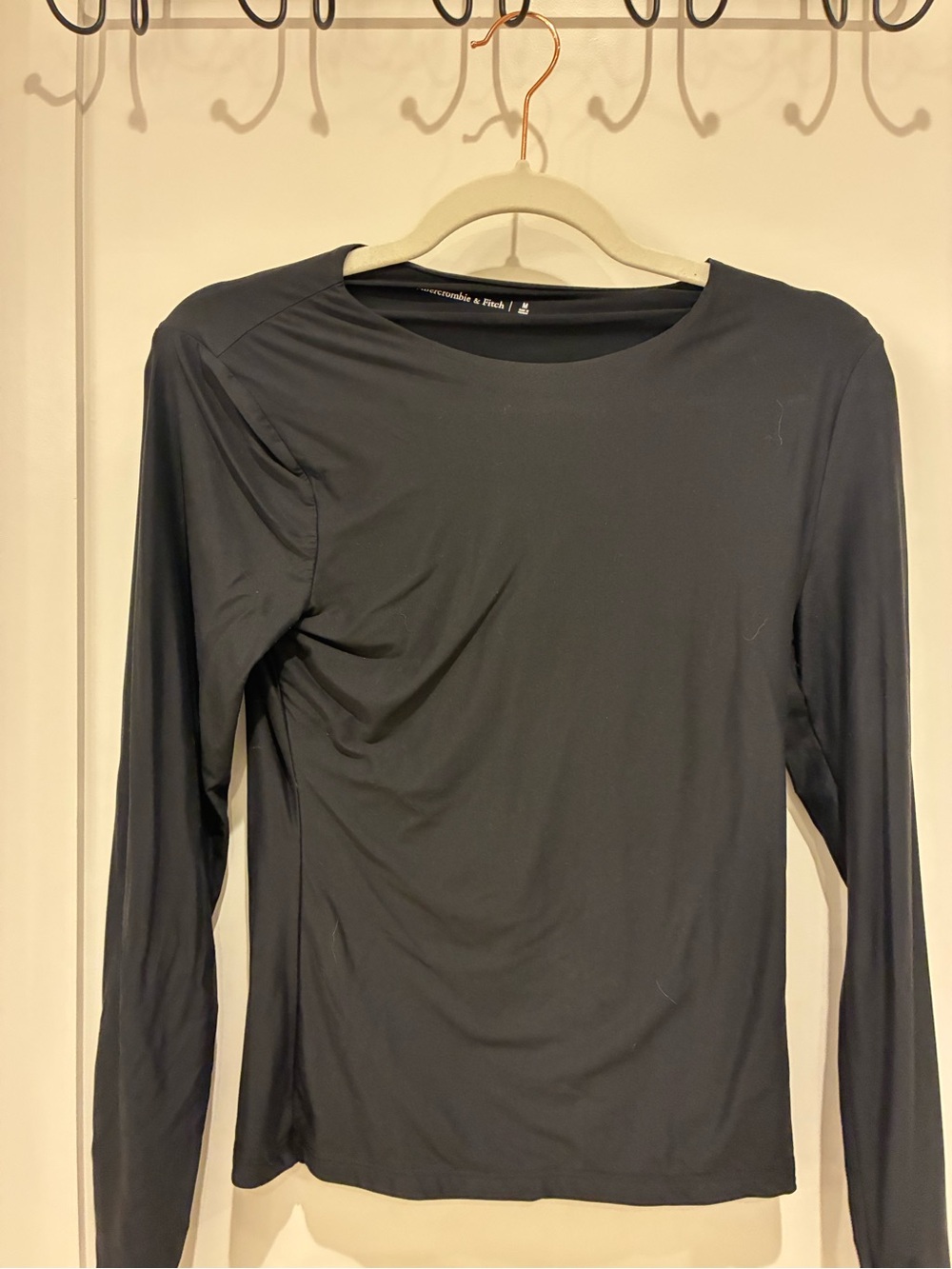 Abercrombie & Fitch Black Long Sleeve Top